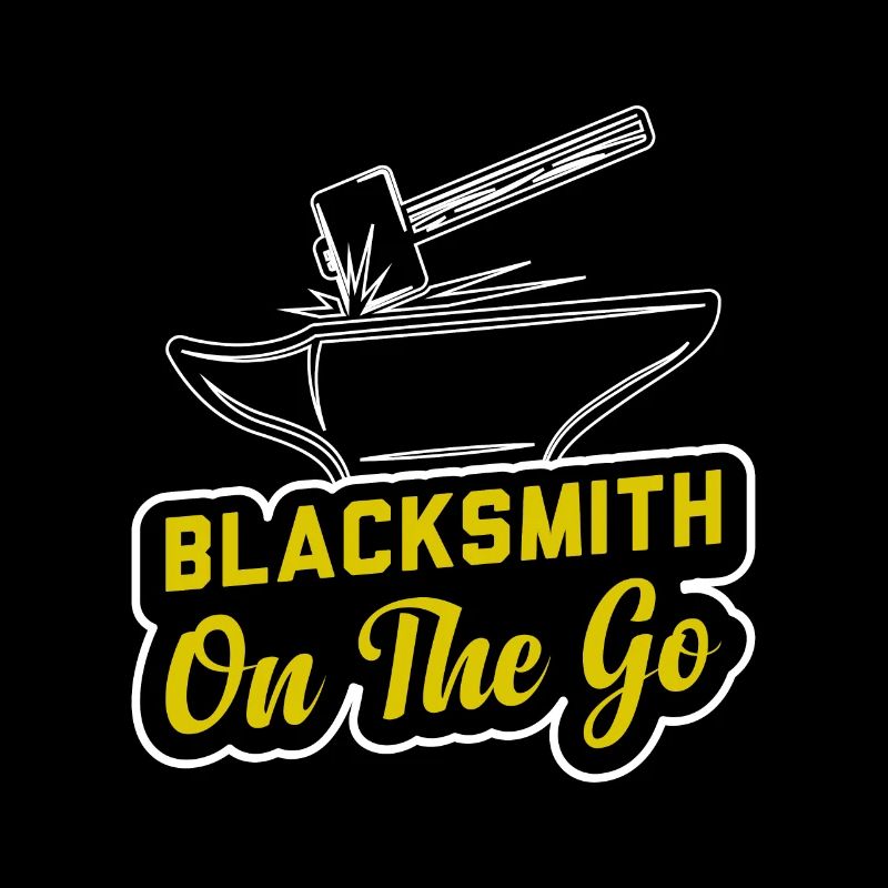 Blacksmith On The Go Profession Metal Forging