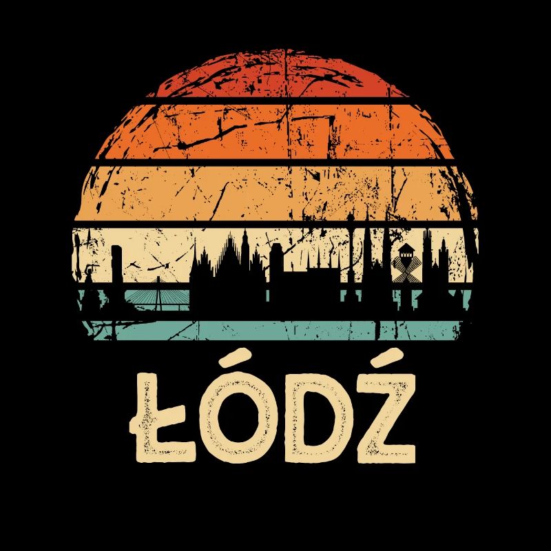 Poland Lodz Skyline