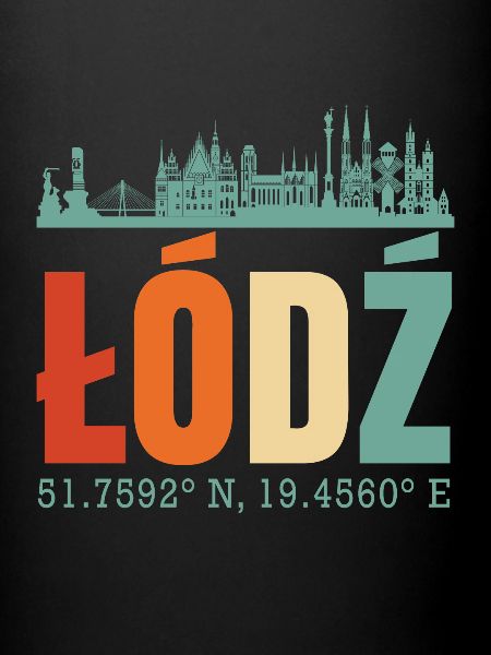 Pologne Lodz Skyline