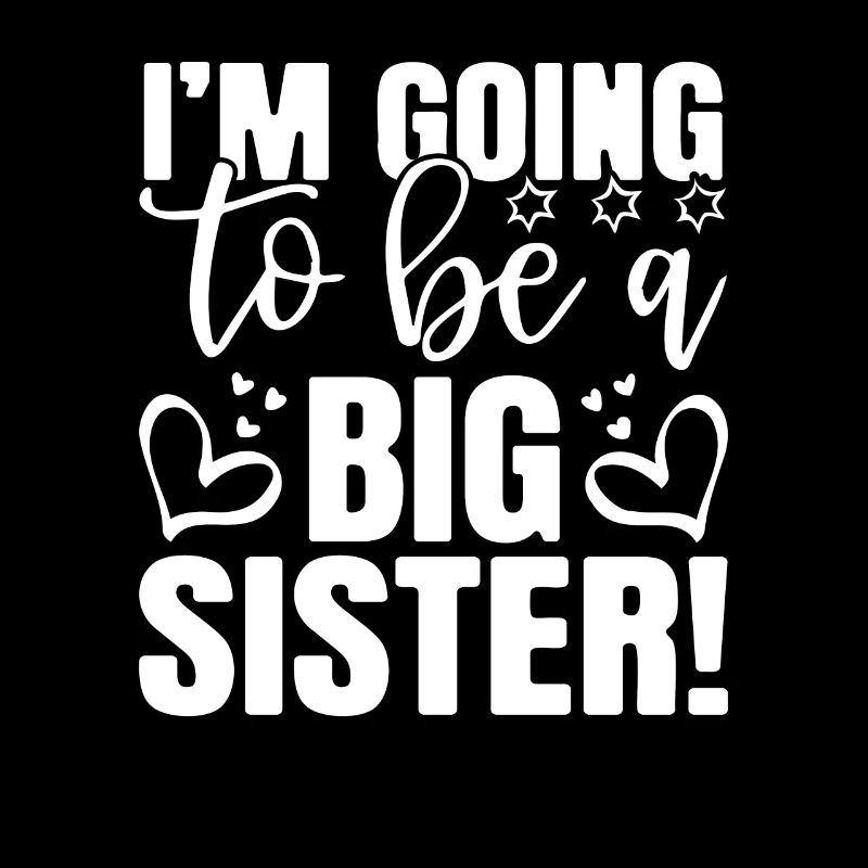 Ich werde eine gro�e Schwester neue gro�e Schweste