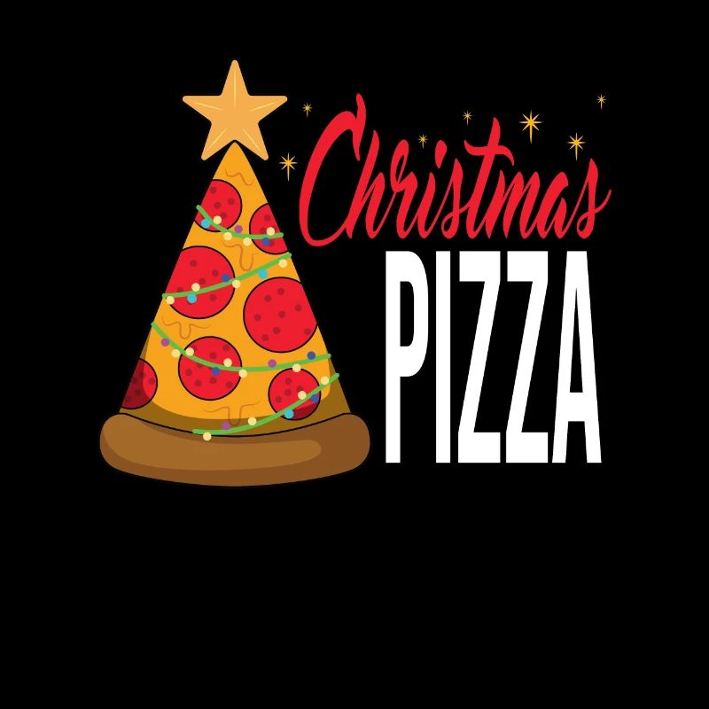 Christmas pizza