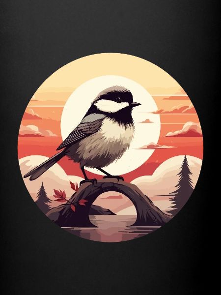 Chickadee bird