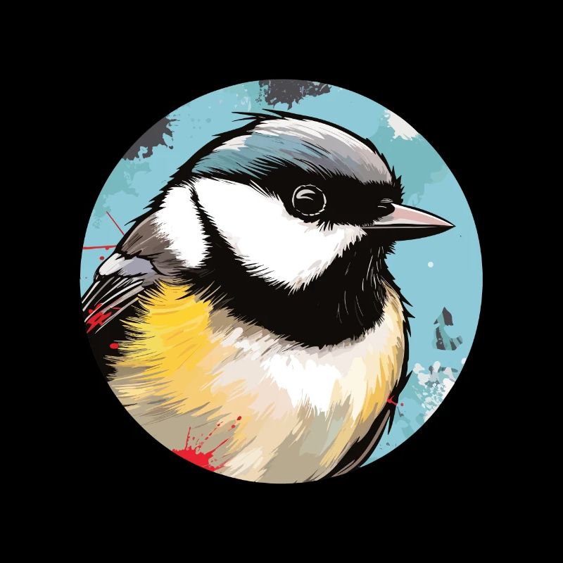 Chickadee bird