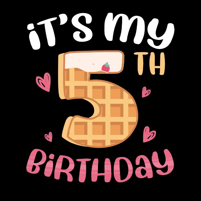 5. Geburtstag Waffel