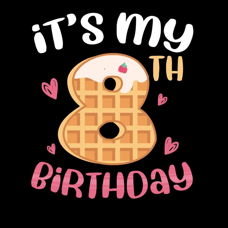 8. Geburtstag Waffel