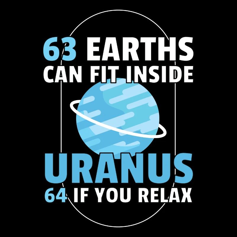 63 La Terre peut s’adapter à l’espace de la planète Uranus