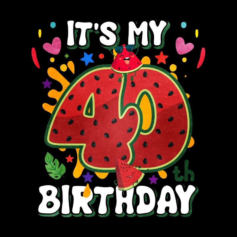 40th Birthday Watermelon
