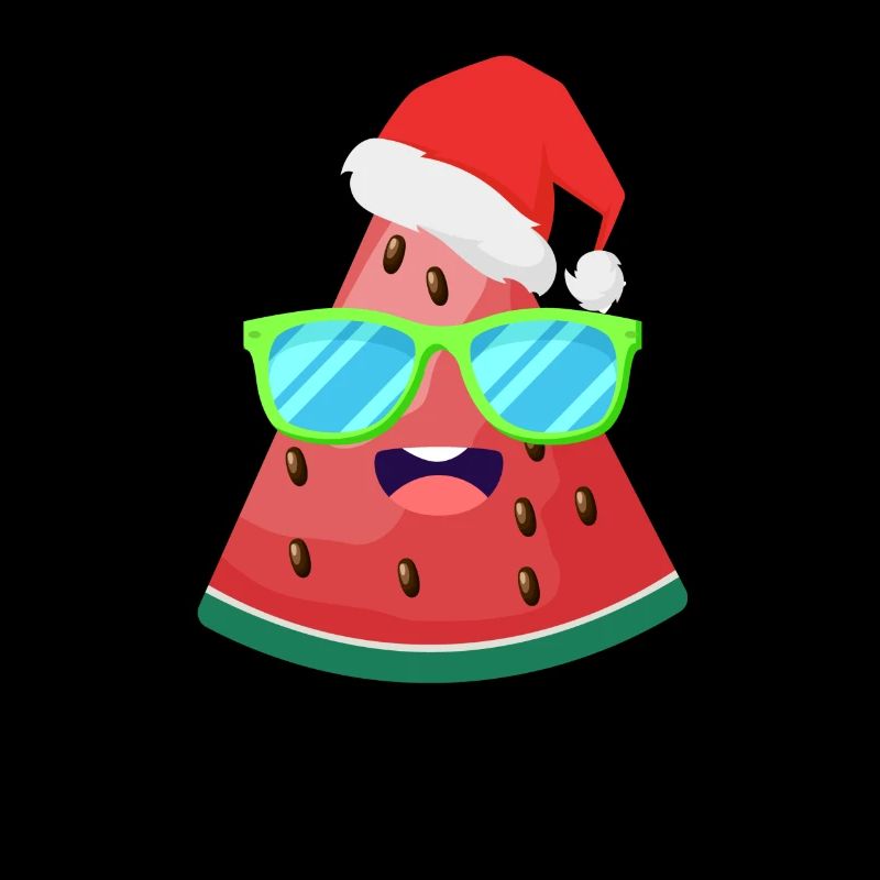 Weihnachten im Juli Watermelon Slice Weihnachten J