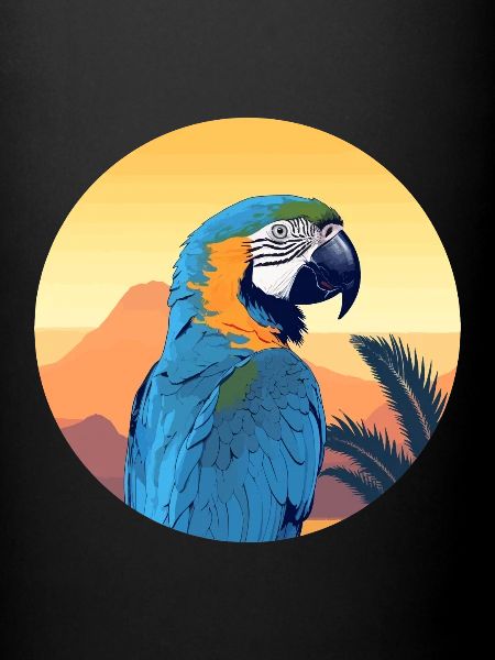 Ara bleu-or