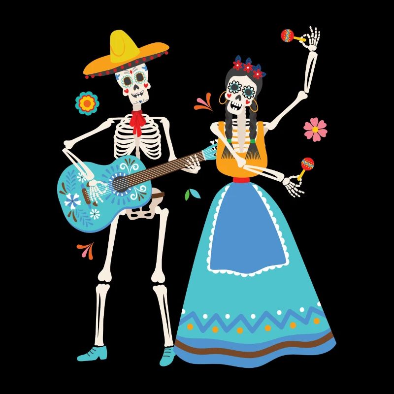 Dia de Los Muertos Dance Mexique