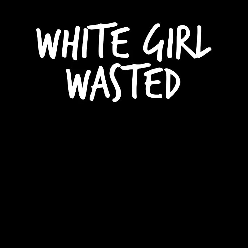 Das wei�e M�dchen verschwendete lustige Warnwarnun