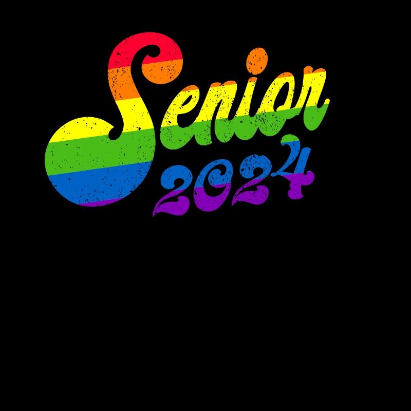 Class of 2024 Senior 2024 Rainbow Graduation 202