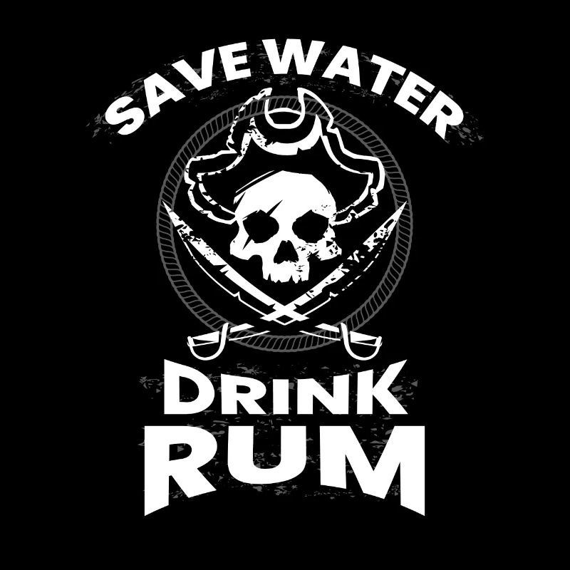 Save Water Rum Pirate Pirate Pirate Pirate