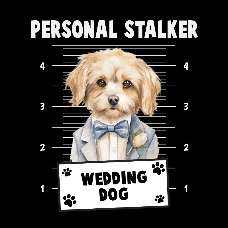 Personal Stalker Wedding Dog