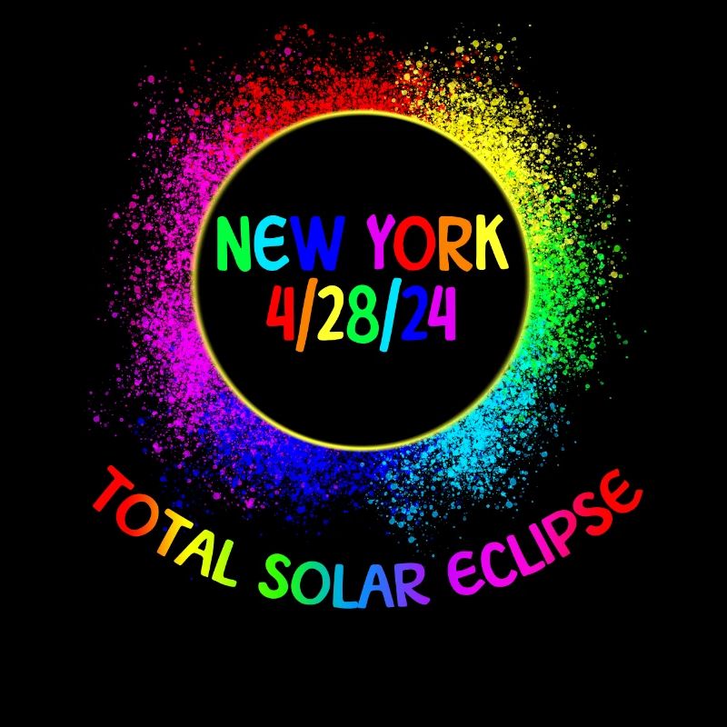 Total Solar Eclipse New York 4/28/24 Kinderfinster