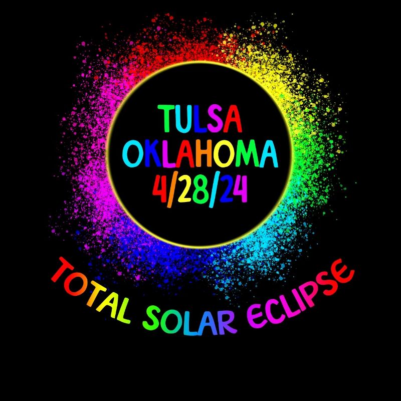 Total Solar Eclipse Tulsa Oklahoma 4/28/24 Kinderf
