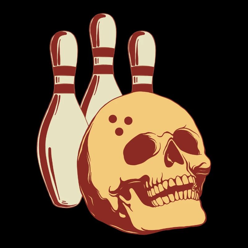 Bowling Skeleton Bowling Skittles
