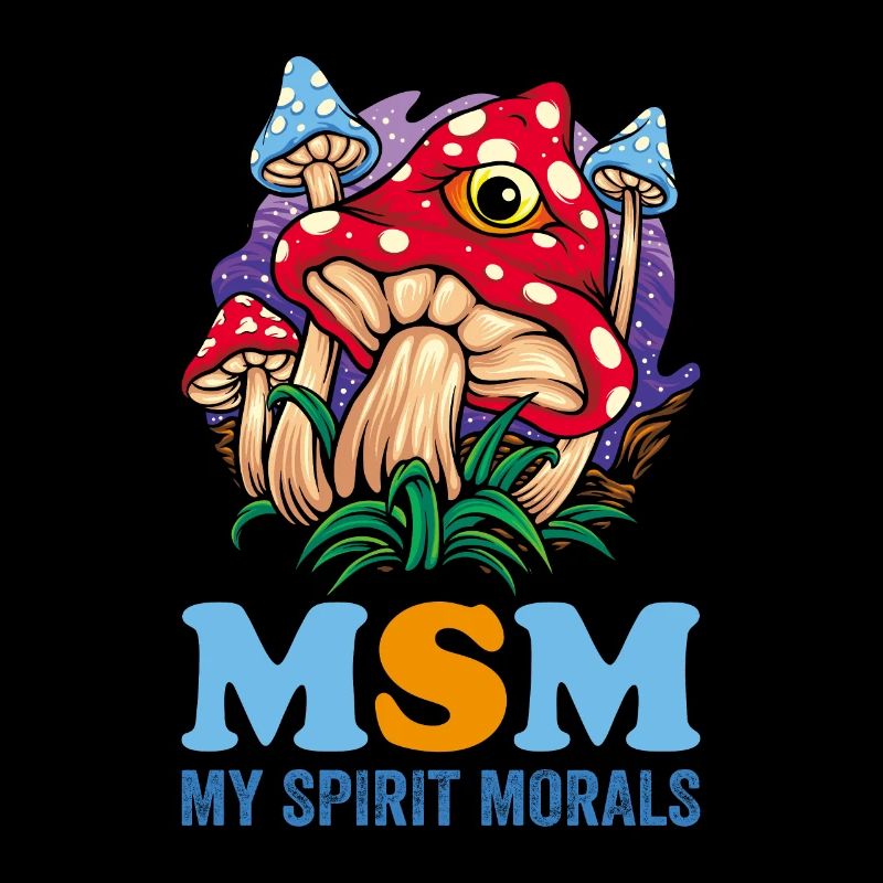 Chasseur de champignons Msm Mon Moralité Foranger
