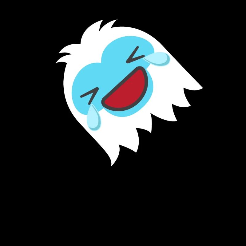 Rollen Sie auf dem Boden und lachen abscheuliche S