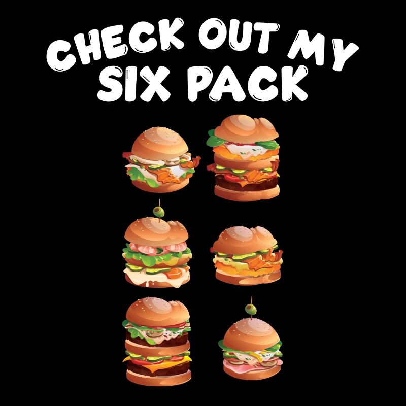 Jetez un coup d’œil à mon Six Pack CheeseBurger Chee