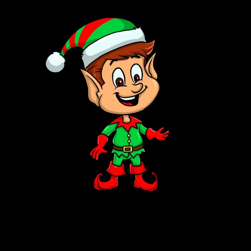 Elfe de Noël PJS Kids Boys Mignon Elfe de Noël