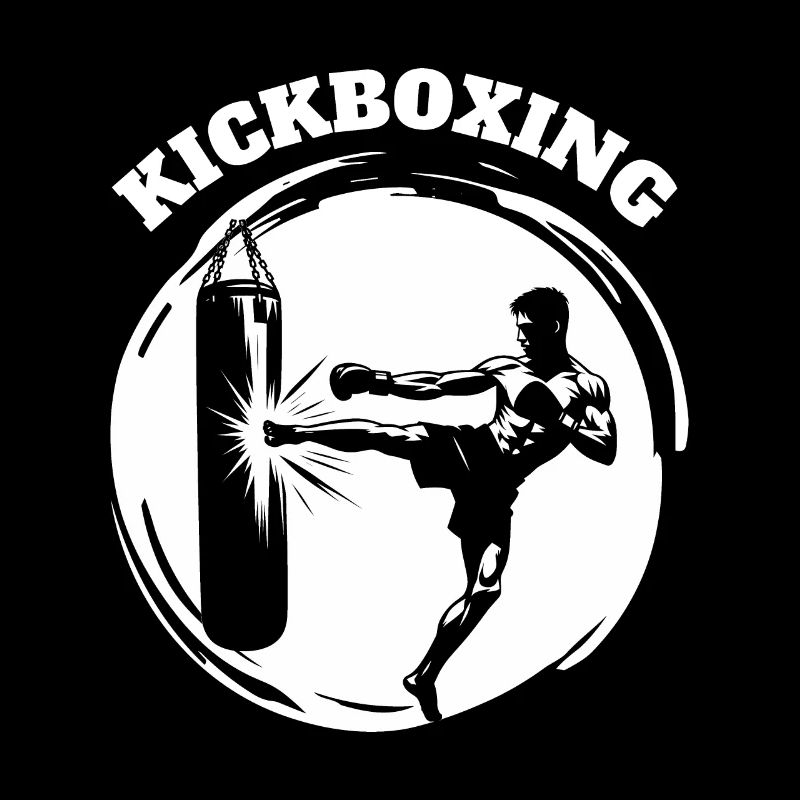 Combattant de kickboxing