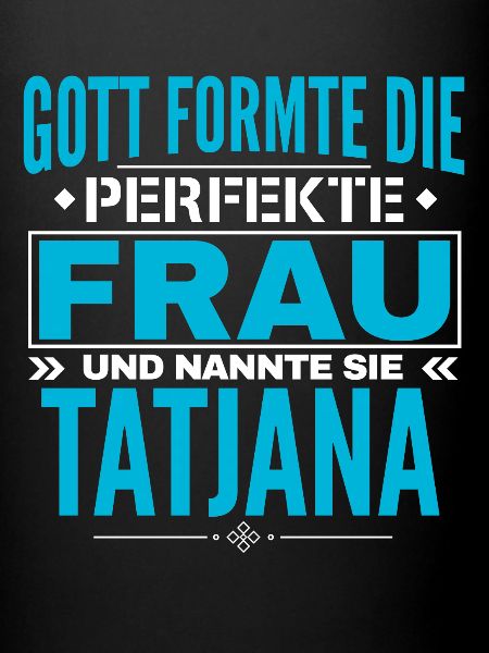 Conception du nom Tatjana