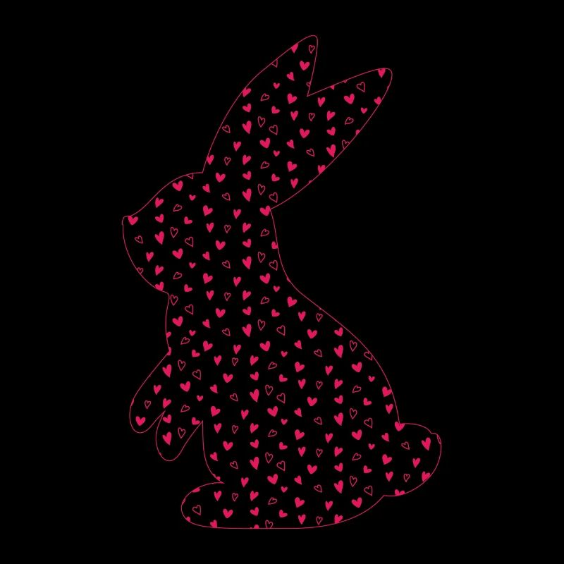 Heart Bunny Love Easter Bunny Easter