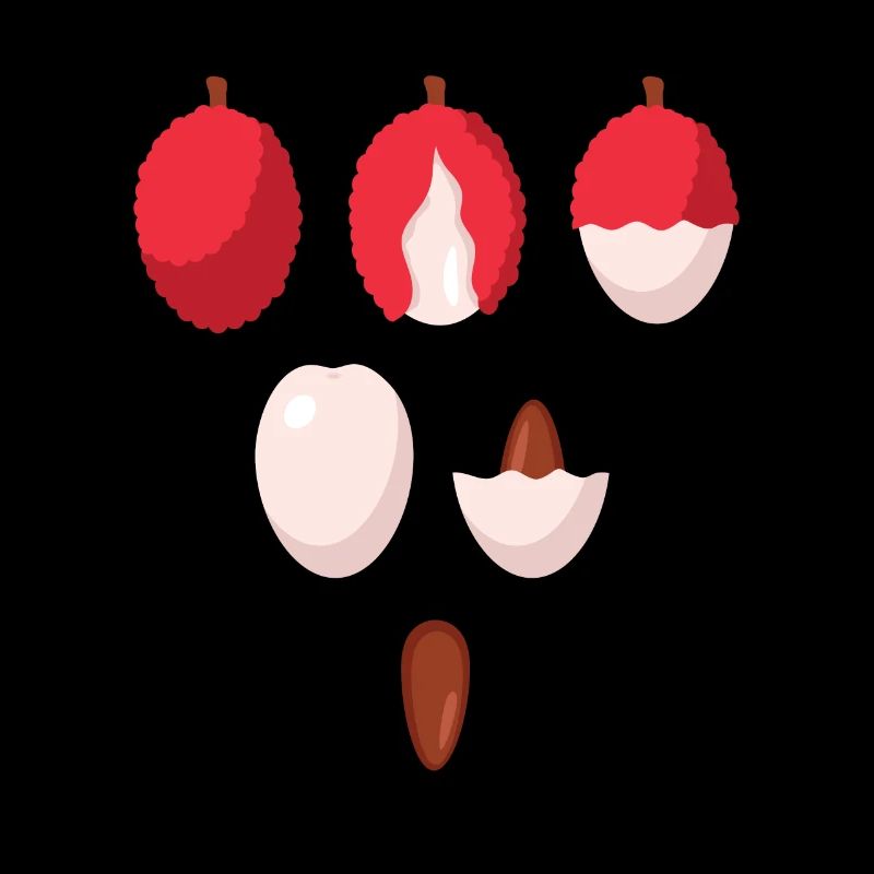 Lychee Fruits Lychee Exotic Fruit