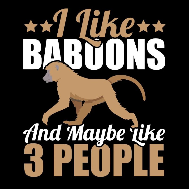 Gift for baboon lover