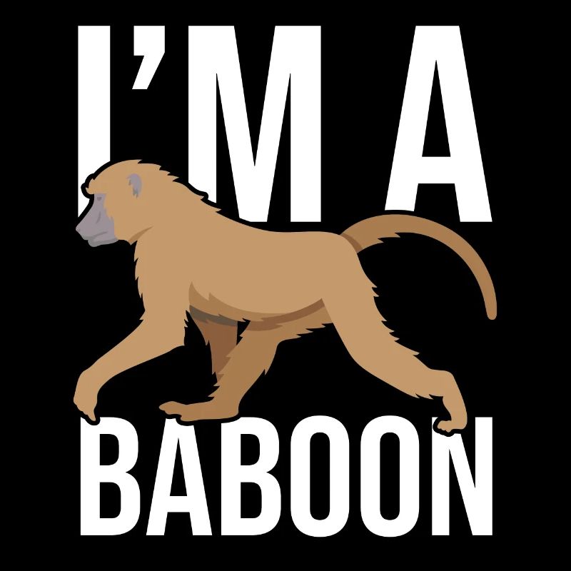 Gift for baboon lover
