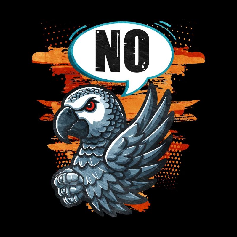 Afrikanisches Graupapagei Geschenk