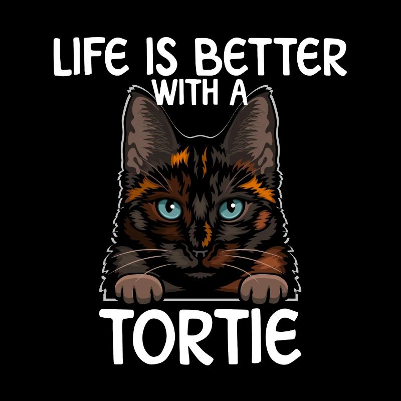 Das Leben ist besser mit einer Schildpattkatze als