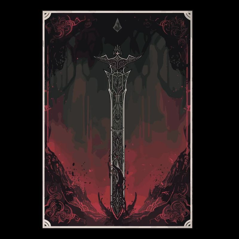 The Cursed Blade Tarot