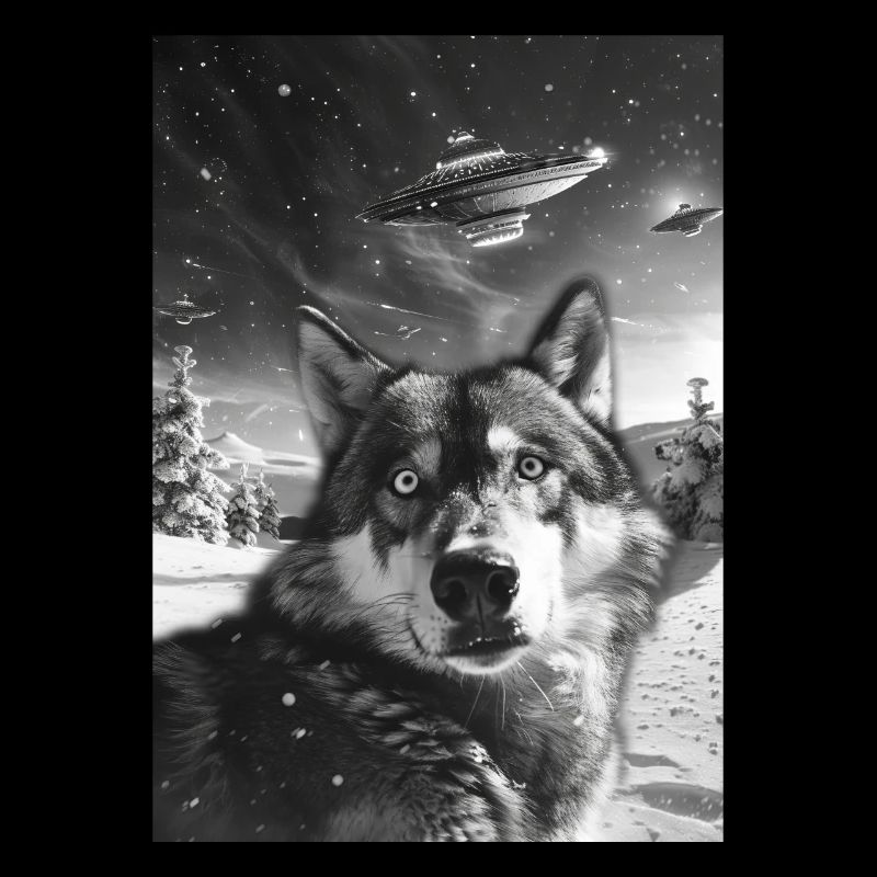 Ufo Selfie Wolf