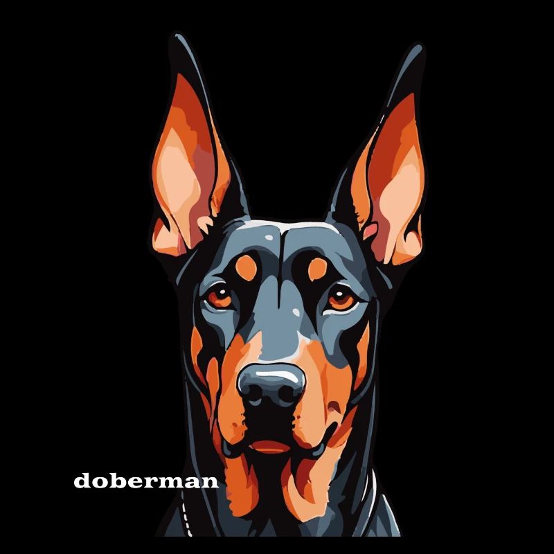 Dobermann Haustier Dobie Dobermann