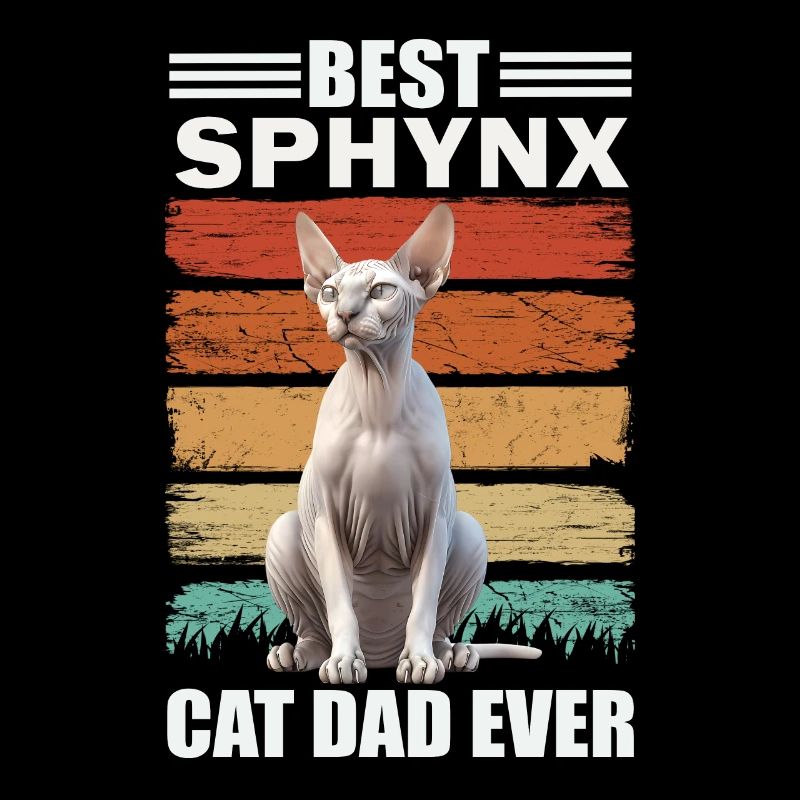 Sphynx Papa Katze