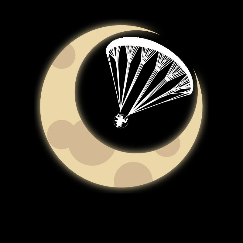 Paramotor Mond Paragliding Paragleiten