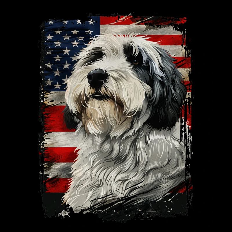 Drapeau américain Bobtail