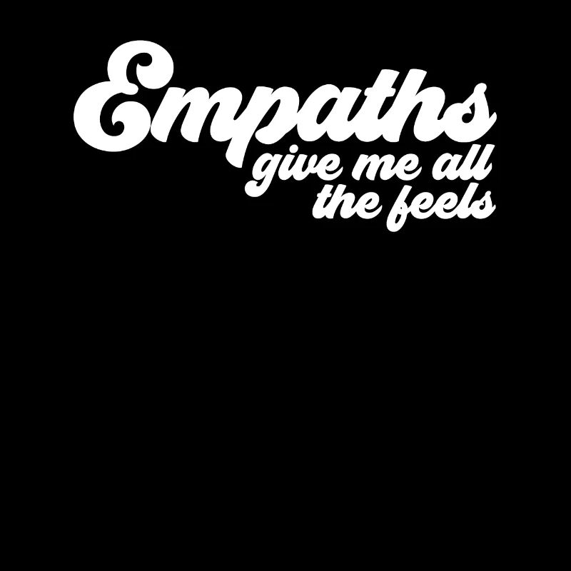 Empathen geben mir alle Gefühle empathischer Empat