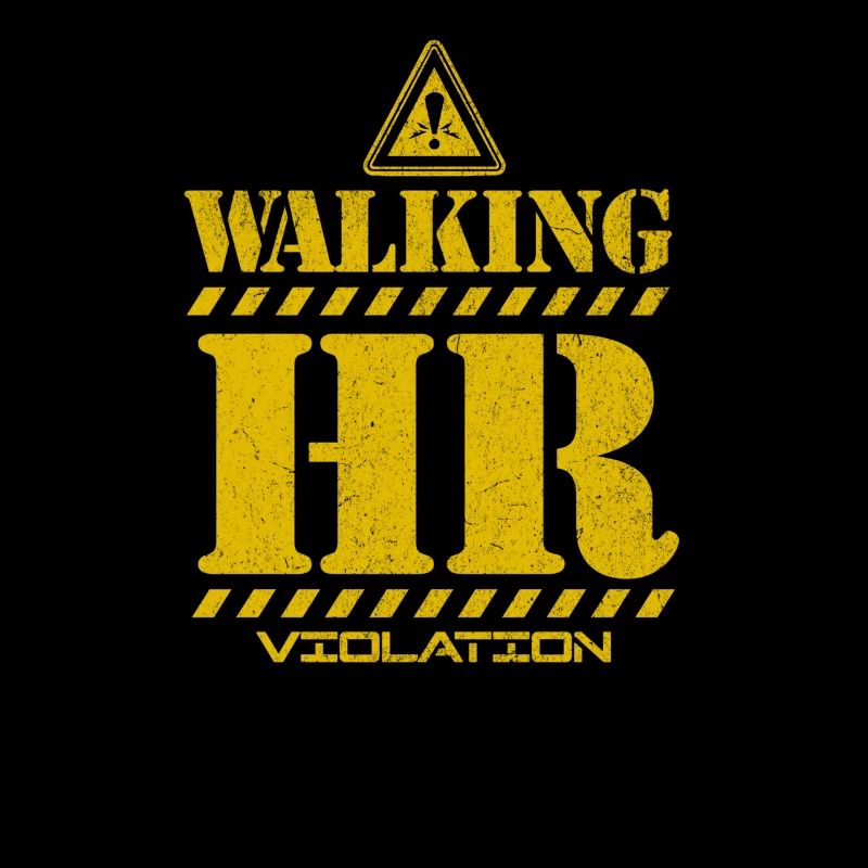 Ressources humaines Drôle Marche RH-Violatif A