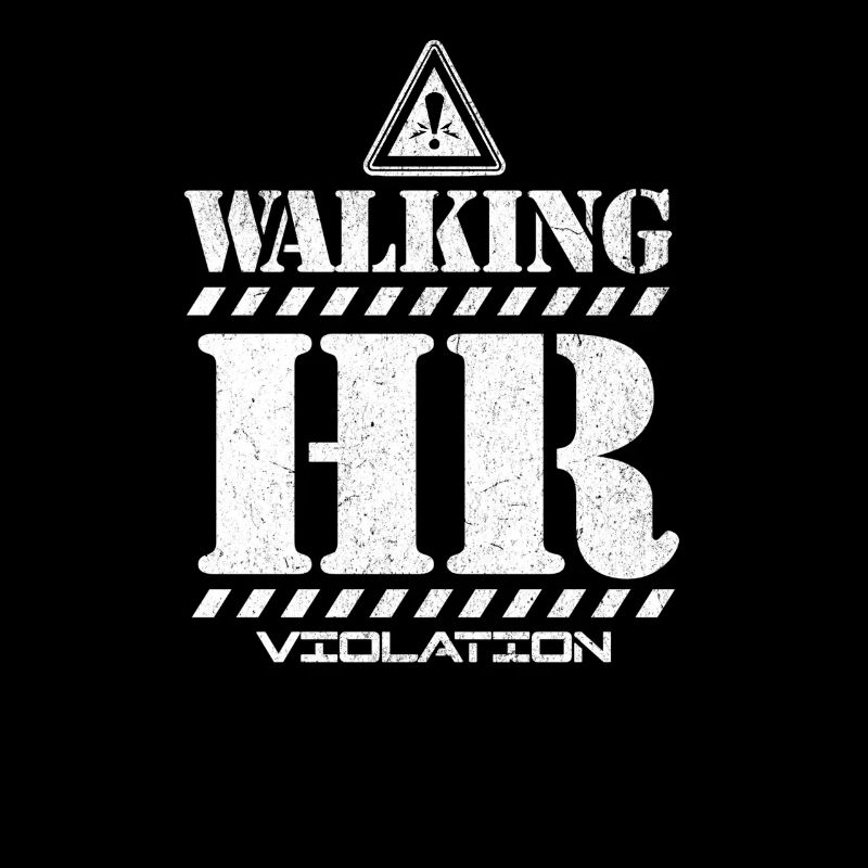 Ressources humaines Drôle Marche RH-Violatif A