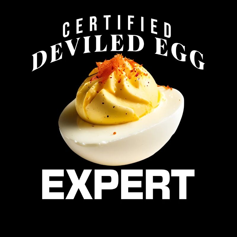 Certified Deviled Egg Expert Funny Harvest