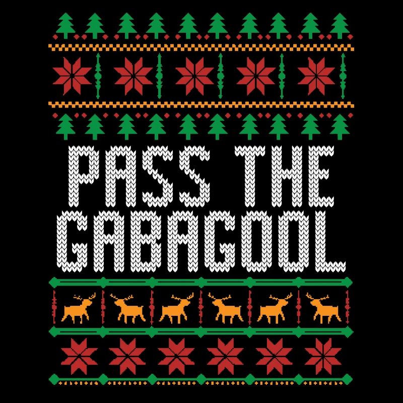 Remettre le pull de Noël gabagool Gaba