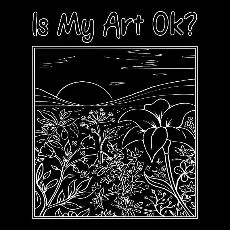 Funny Artist Painter Is My Art Ok Drawing Gift