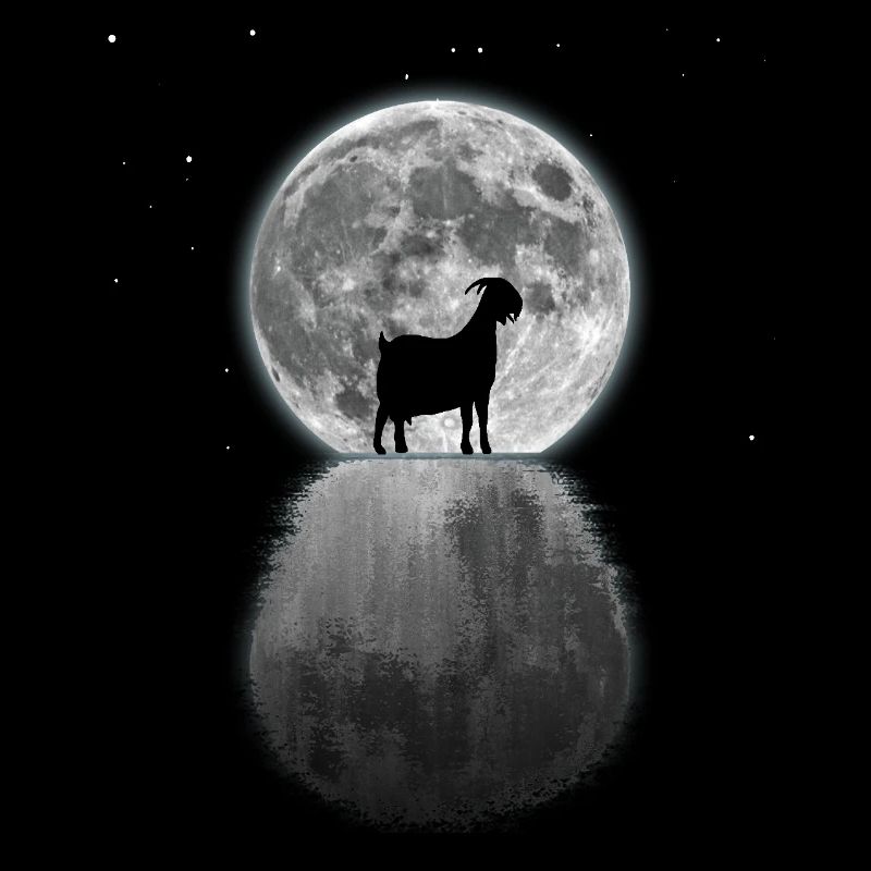 Chèvre Moonset Chèvre Ferme Animal Chèvre