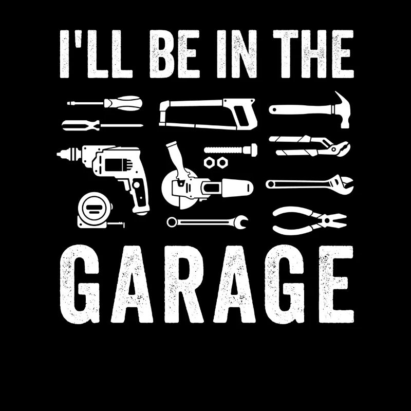 Ich werde in der Garage sein