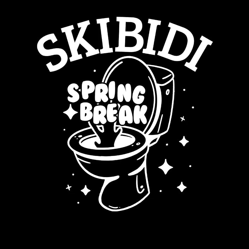 Skibidi Spring Break Jungen Spring Break Skibidi