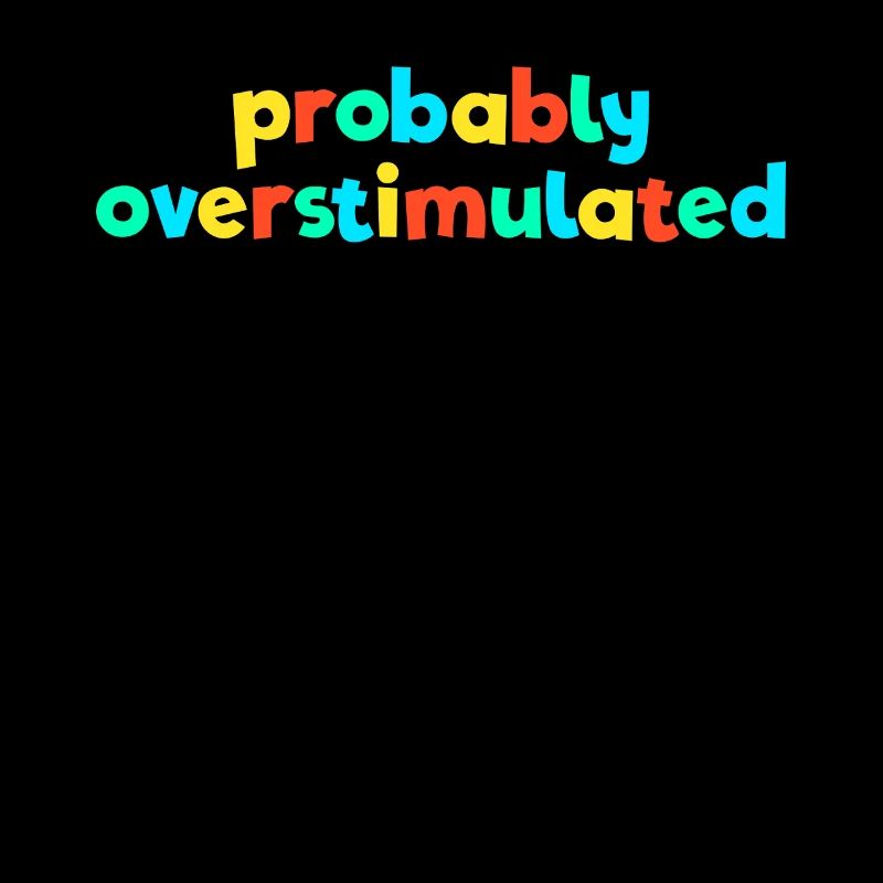 Probably overstimulated Kid Core Funny Bra