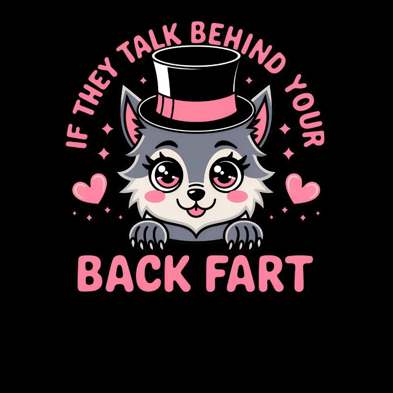 When they're talking behind your back, fart werewolf